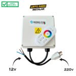 Gabinete para luces de piscina HidroFym 60W RGB + control touch