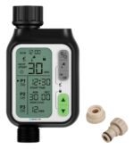 Programador Riego Timer Digital Fym Canilla 1 Zona Negro Negro