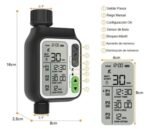 Programador Riego Timer Digital Fym Canilla 1 Zona Negro Negro - Imagen 3