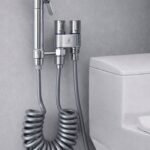 bidet de mano tokio plata acero inoxidable